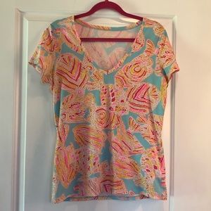 Lilly Pulitzer Michele Tee Large